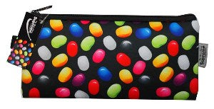 FLAT PENCIL CASE JELLY BEAN (PC-3433)