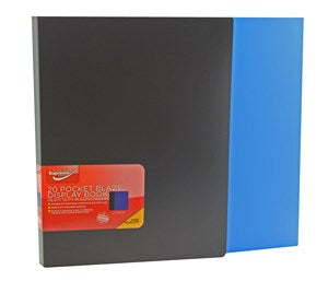 DISPLAY BOOK 40 POCKET BLACK (QF4-6912B)