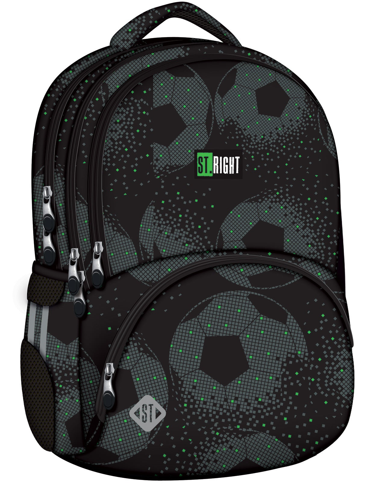 BACKPACK 17IN ST BLACK FOOTBALL (BP-07)