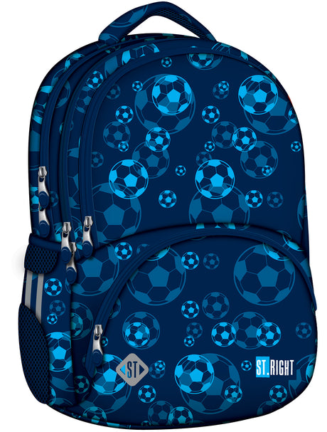 BACKPACK 17IN FOOTBALL BLUE II (BP-07)