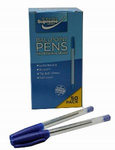 BALL POINT PENS BLUE 50PK (BL-6760)