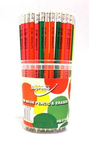 PENCIL HB NEON 72PK (HB-5750)