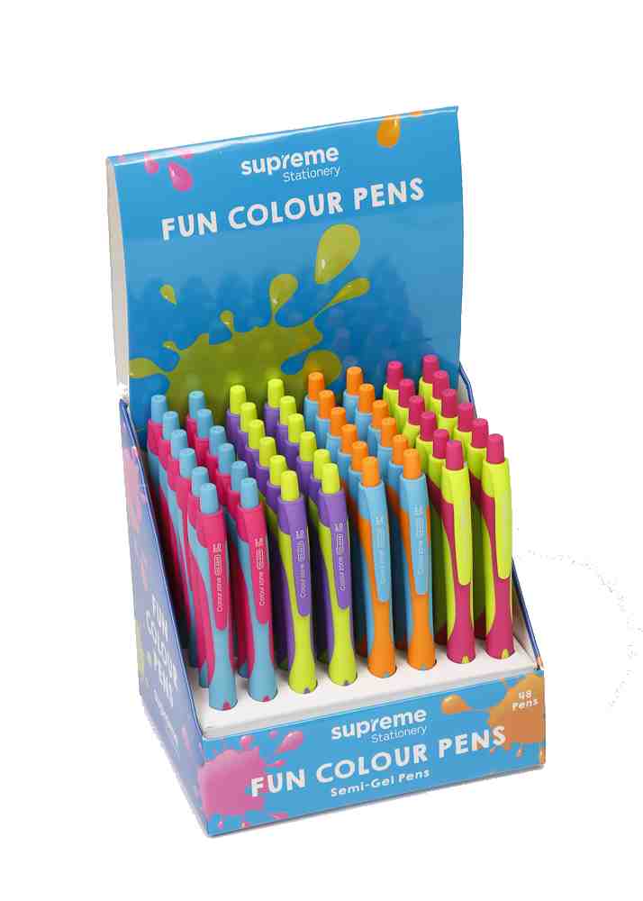 SEMI GEL PEN FUN DISPLAY (OG-5339)