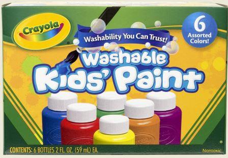 CRAYOLA WASHABLE KIDS PAINT (541204)