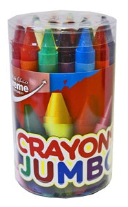 CRAYONS JUMBO TUB 24PK (CY-0809)