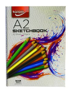 SKETCH PAD SPIRAL A2 100G 20S (SK-0977)