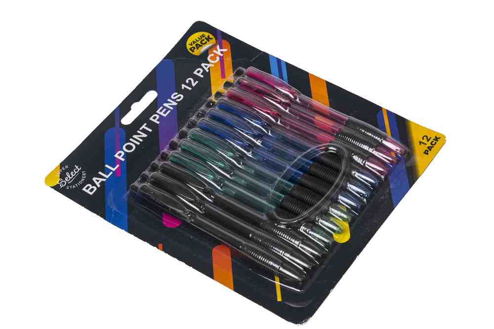 BALL POINT PENS 12PK (BP-6182)