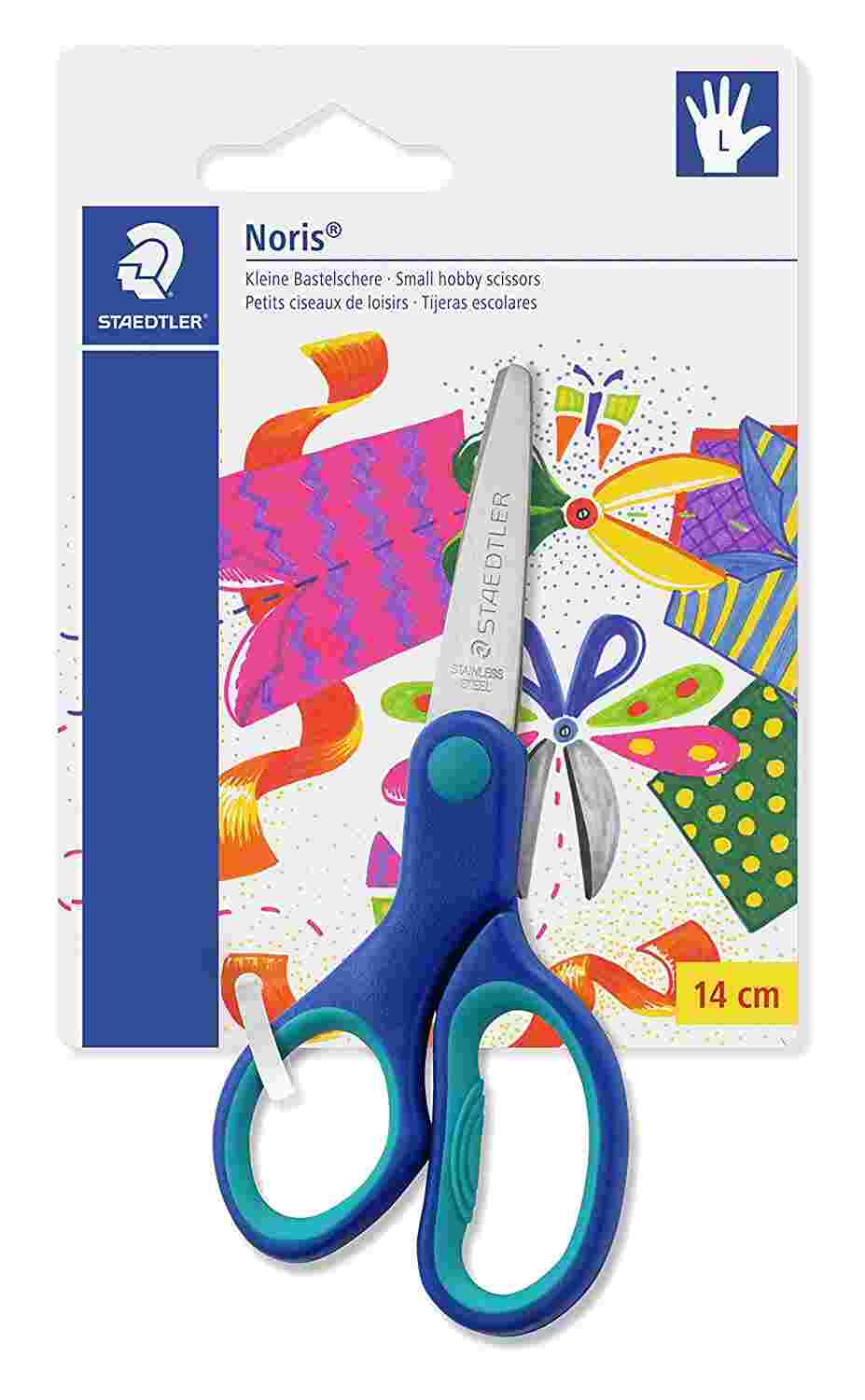 STAEDTLER KIDS SCISSORS LEFT (9651LNBK)
