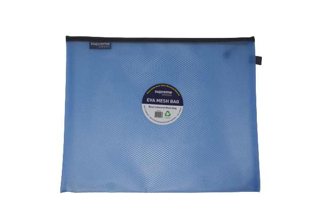 MESH BAG RECYCLE EVA A3 BLUE (MB-2265)