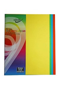 CARD A3 ASSORTED 20PK 160GSM (CC-6167)