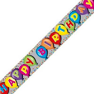 BIRTHDAY BANNER (6837-HBH-4)