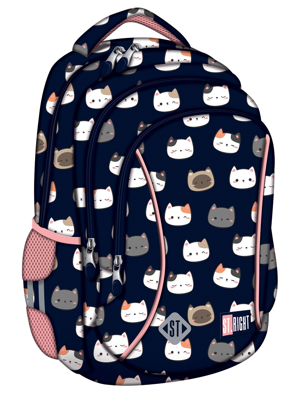 BACKPACK ST 15IN CUTE KITTY'S (BP-26)