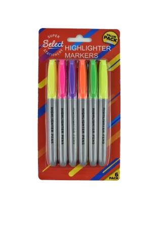 HIGHLIGHTER SLIM 6PK (HL6-5385)