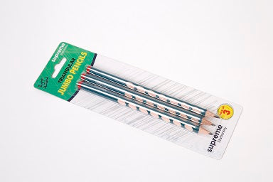 JUMBO HB PENCIL RIGHT HAND 3PC (HB-2634)