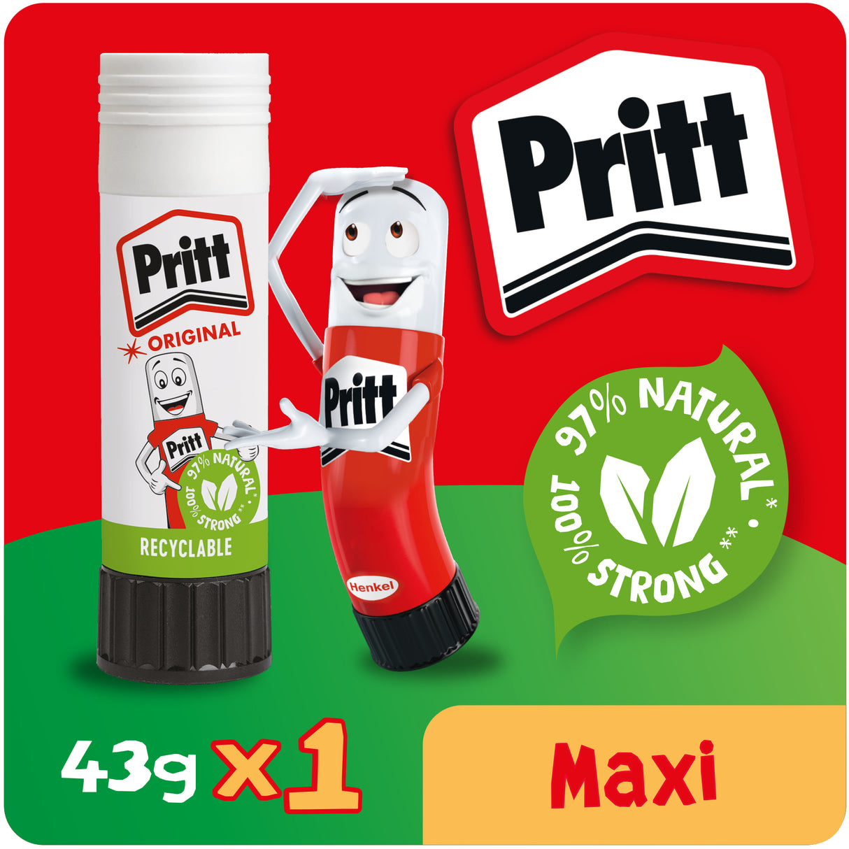 PRITT STICK 43G CARDED (1456075)