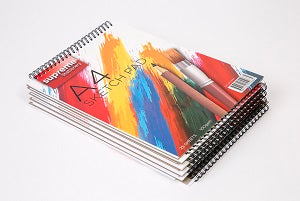 SKETCHBOOK SPIRAL A4 100G 25S (SK-0684)