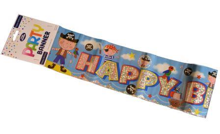 BIRTHDAY BANNER SPACE (6837-SPACECC)