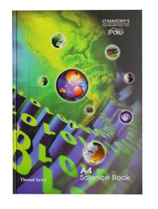 OMAHONYS HARDBACK SCIENCE A4 (M-9120)