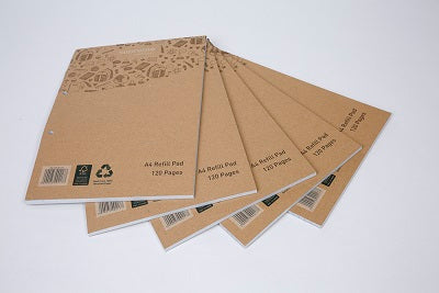 RECYCLE A4 REFILL PAD 120PG (RE-RP-2177)