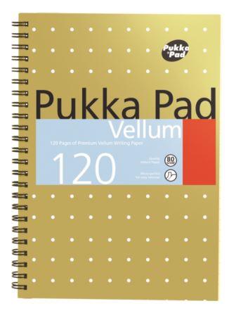 PUKKA A5 METALLIC VELLUM PAD (VJM/2)