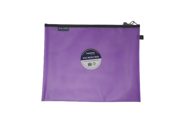 MESH BAG RECYCLE EVA A3 PURPLE (MB-2272)