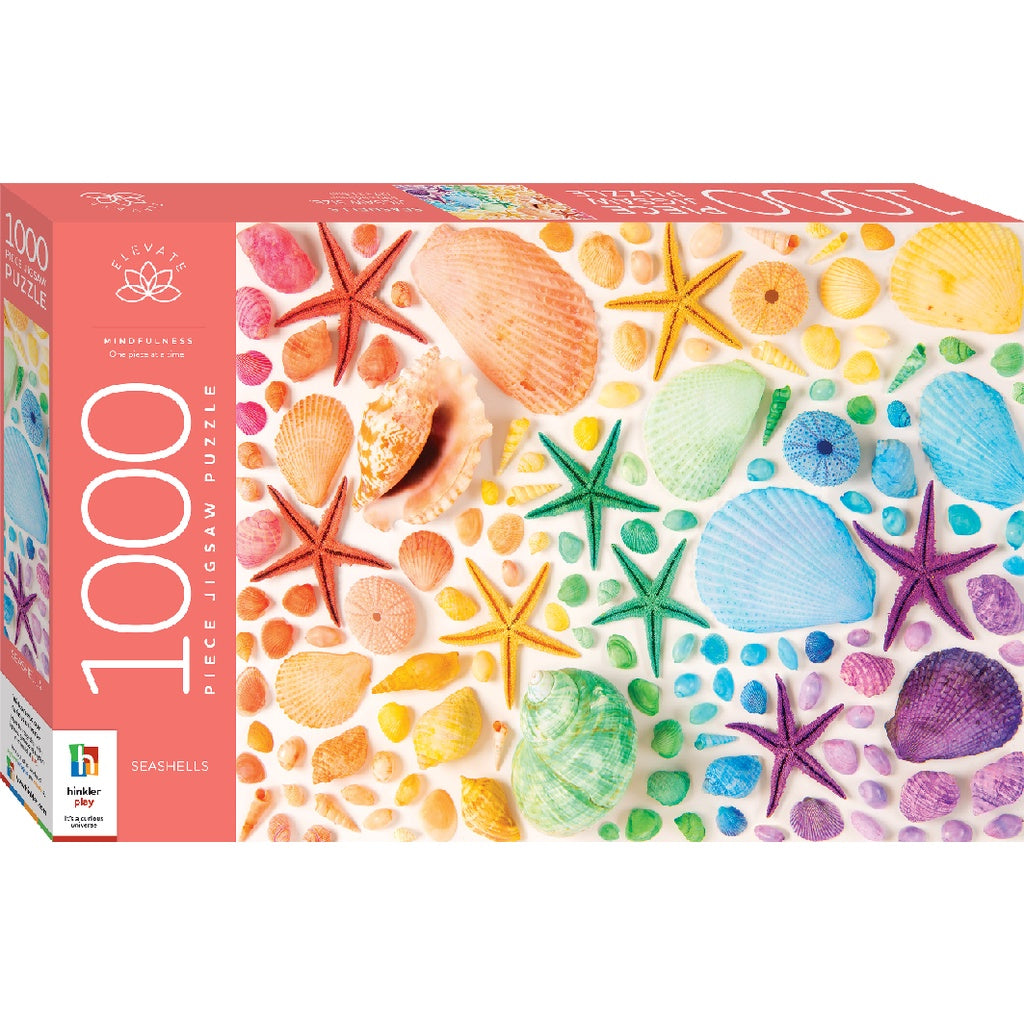 JIGSAW MINDFULNESS 1000PC SEASHELLS