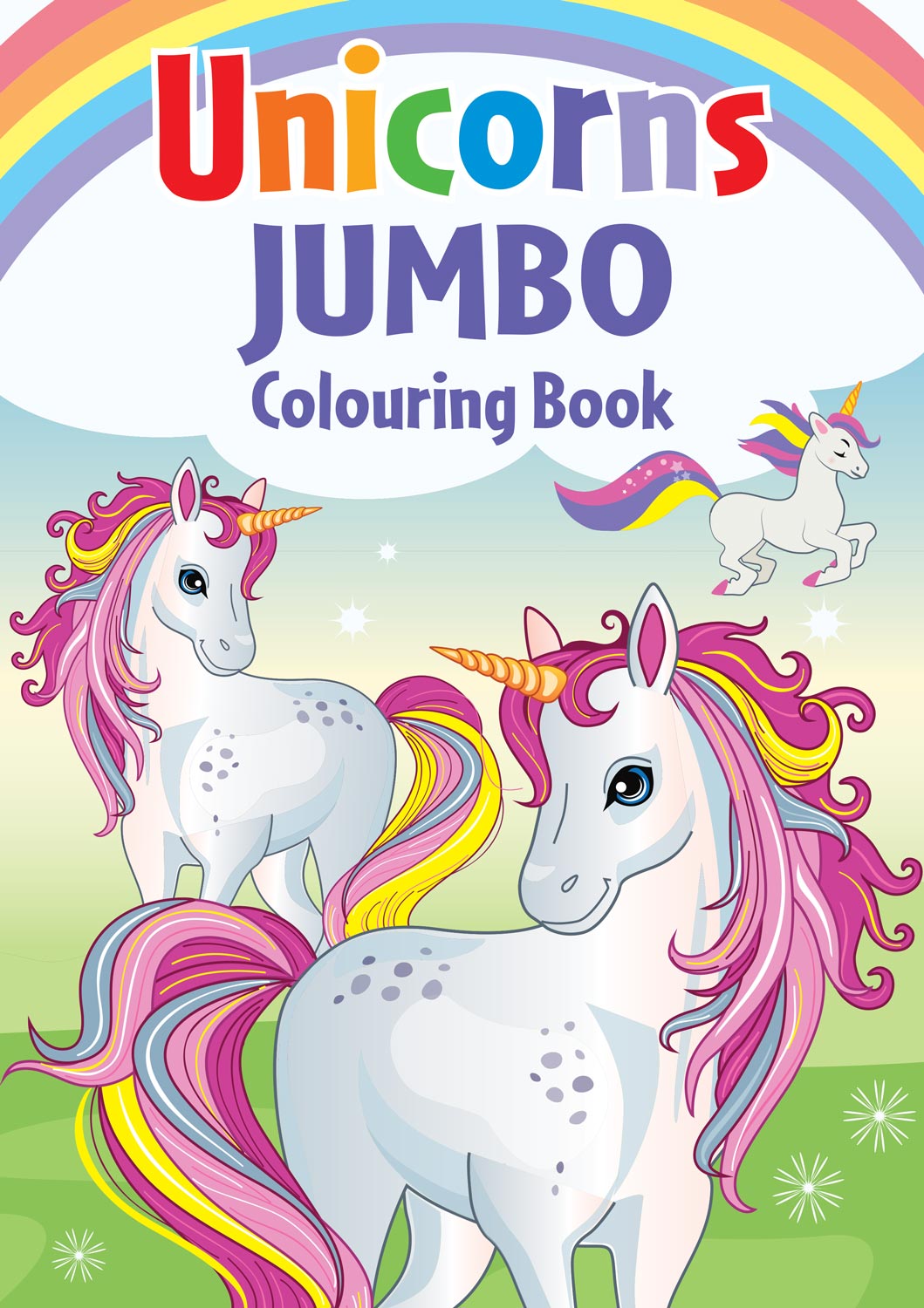 UNICORN JMBO COLOURING BOOK (3051/UNJC2)