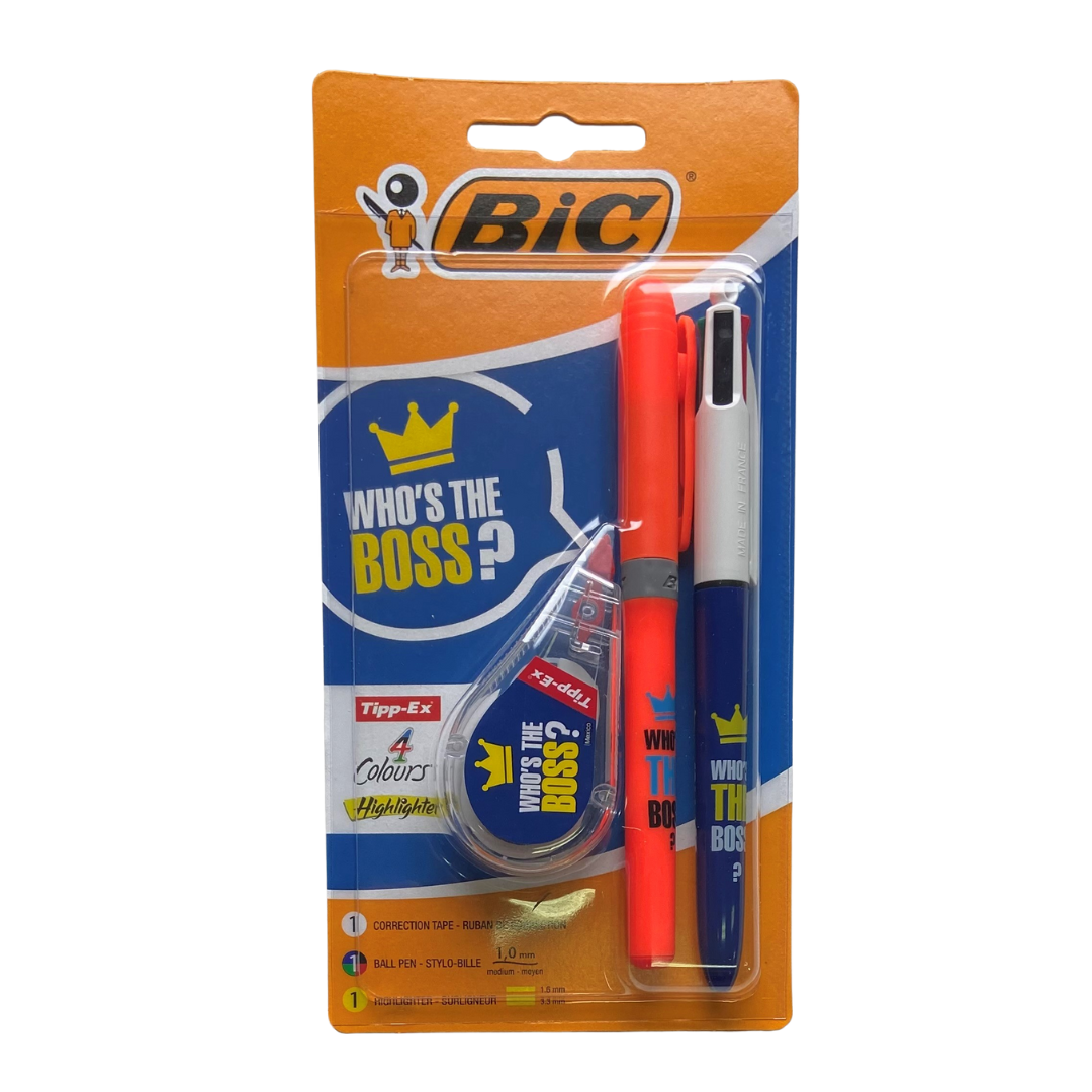 BIC WTB 3 PIECE STATIONERY SET (967456)