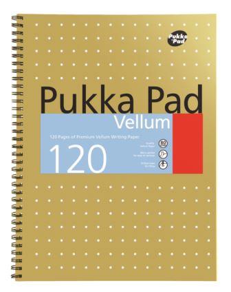 PUKKA A4 METALLIC VELLUM PAD (VJM/1)