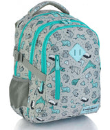 HEAD BACKPACK 45CM 3D ANIMAL (502019024)