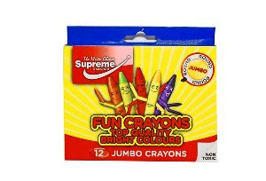 CRAYONS JUMBO 12PK (CY-7059)