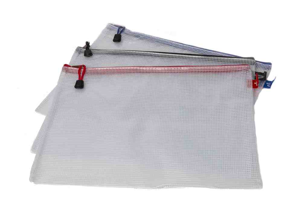 MESH BAG B4 CLEAR 30MIC 3PK (MB-9022)