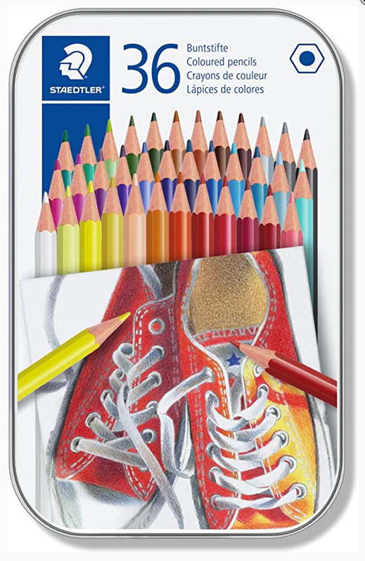 STAEDTLER 36 WOODFREE CLR PENCL (175M36)