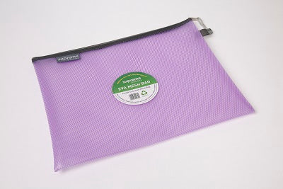 MESH BAG RECYCLE EVA B4+ PURPLE(MB-0791)