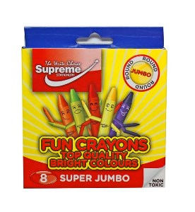 CRAYONS EXTRA JUMBO 8PK (CY-7028)