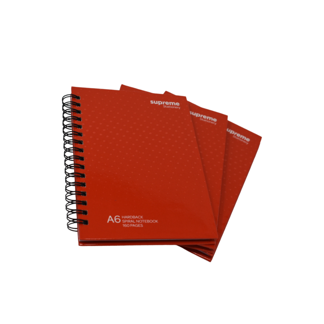 HARDBACK A6 SPIRAL PAD (HS-8212)