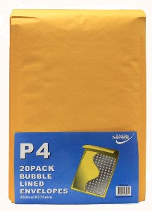 PADDED ENVELOPE P4 200MMX275MM (P4-0736)