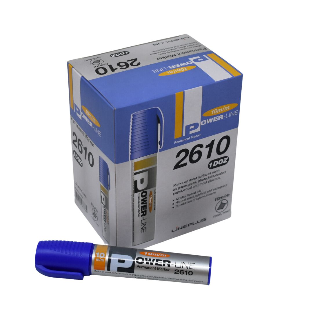 PERMANENT MARKERS BLUE JUMBO (2610BL)