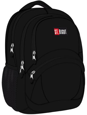 BACKPACK 17IN BLACK (BP-05)