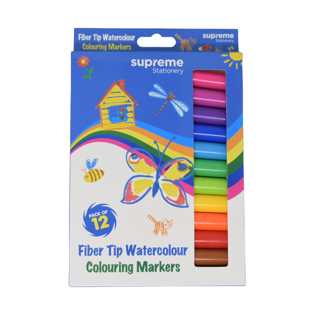 MARKER SHORT WATERCOLOUR 12PC (MK-8113)