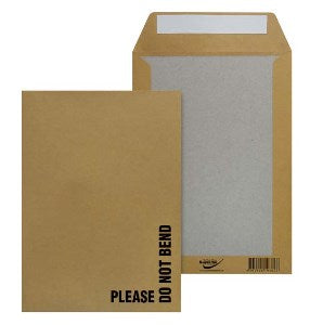 ENVELOPE C4 BOARD BACK 10PK (BB-3808)