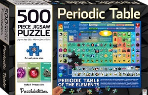 PERIODIC TABLE 500PC LEARN JIGSAW (6838)