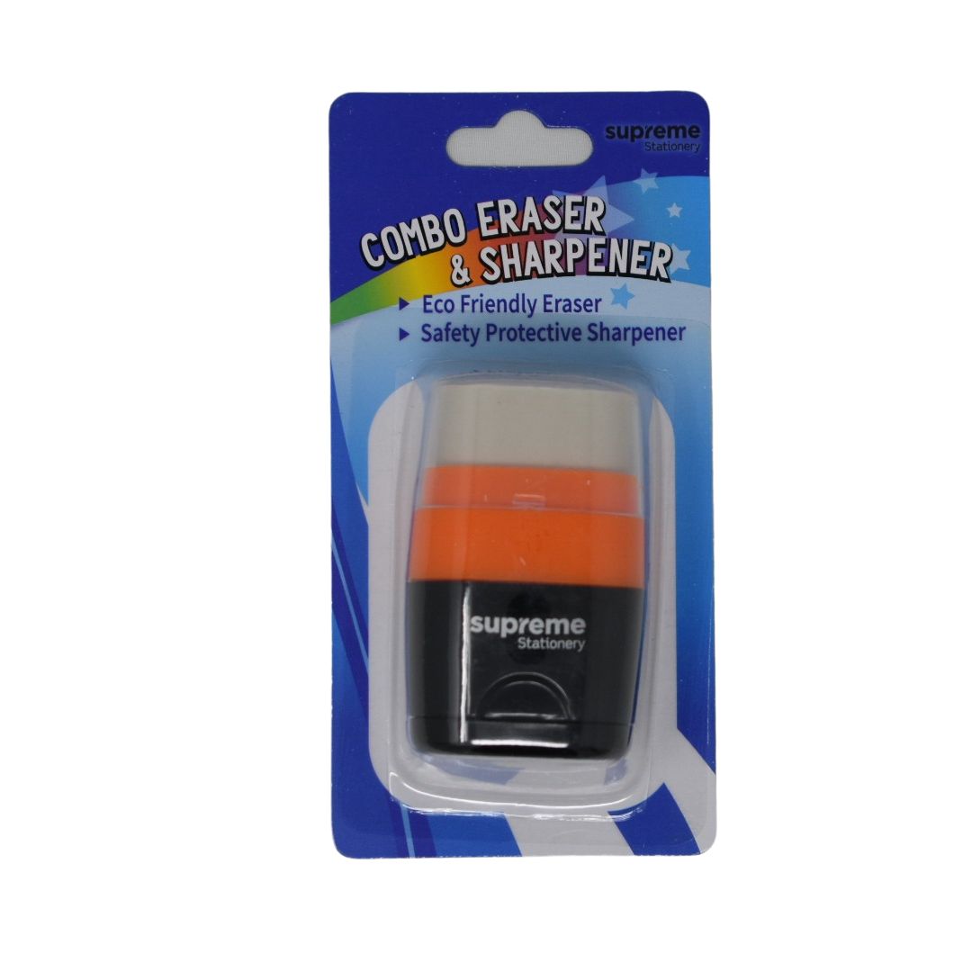 ERASER & SHARPENER OVAL CD (ER-53107S-B)