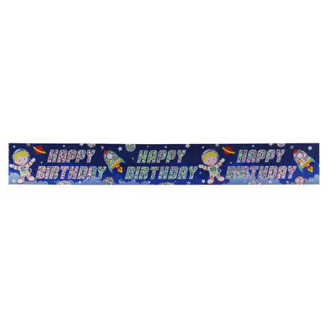 BIRTHDAY BANNER SPACE (6837-SPACECC)