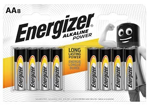 ENERGIZER ALK POWER AA BL8 (ENEALKPOWB8)