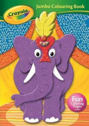 CRAYOLA JUMBO COLOURING BOOK (2901/CYJU)