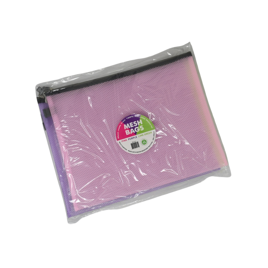 REACH MESH BAG RECYCLED B4 3PK (MB-2722)