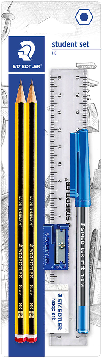 STAEDTLER STUDENT SET (120 SET BKD)