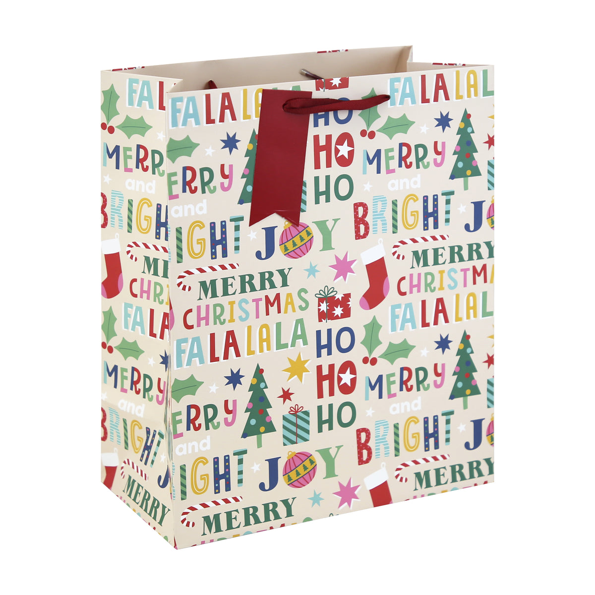 XMAS 3PK ASTD BTL S M BAGS (X-37514-3PC)