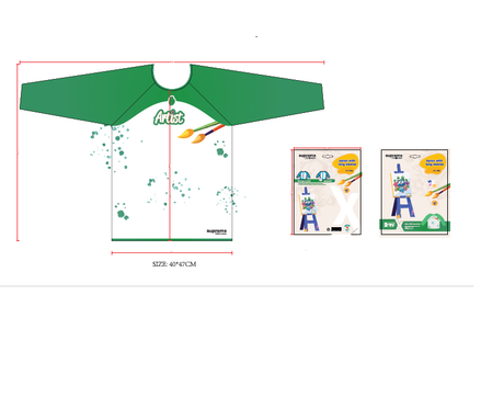 APRON KIDS LARGE GRN (AP-L-2486)